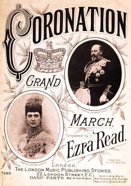 Front cover of the music score for 