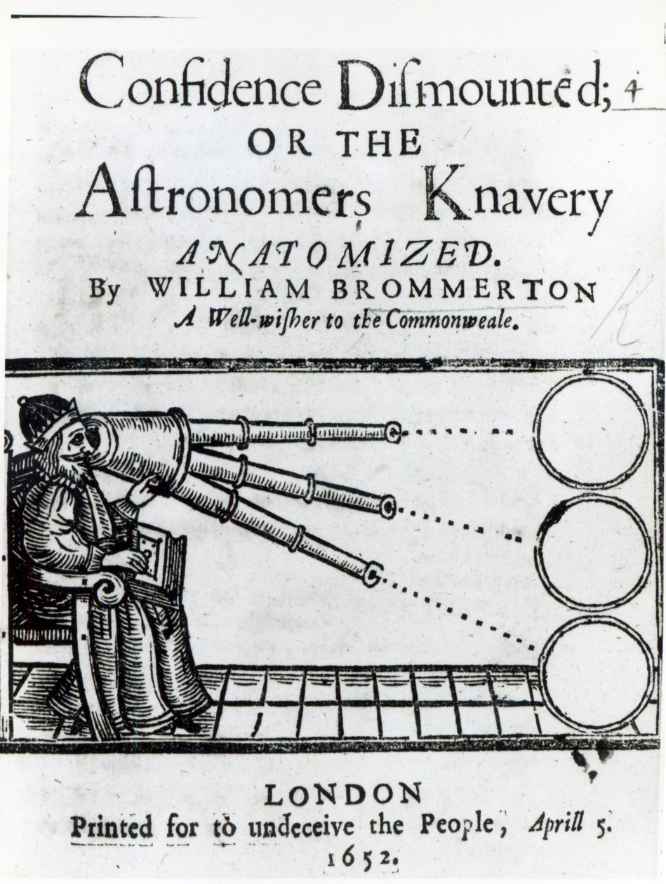 Frontispiece to Confidence Dismounted; or the Astronomer