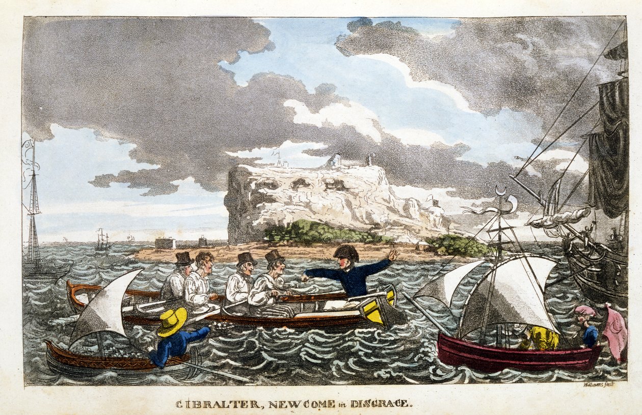 Gibraltar: Newcome in Disgrace (Plate from 