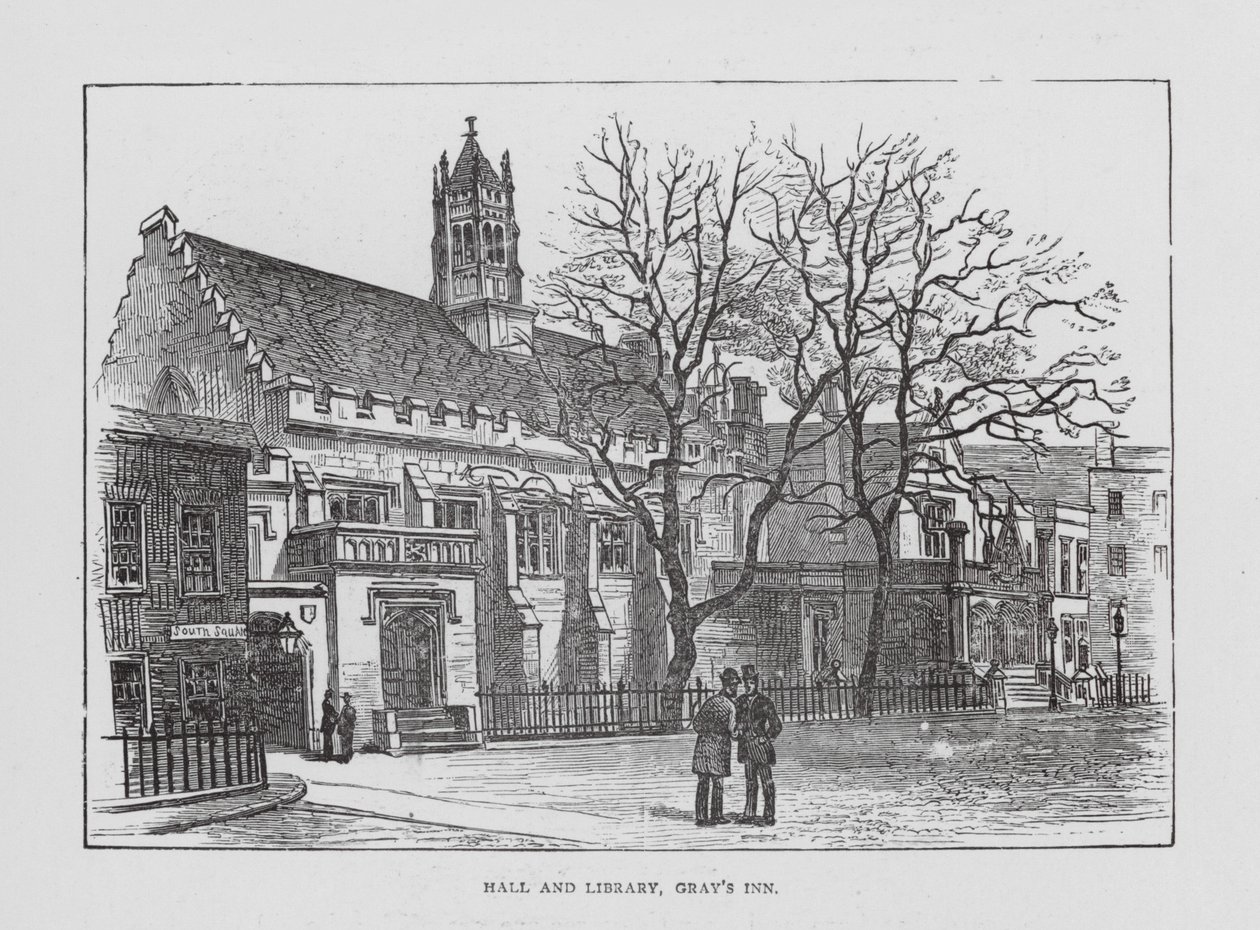 Hall and Library, Gray