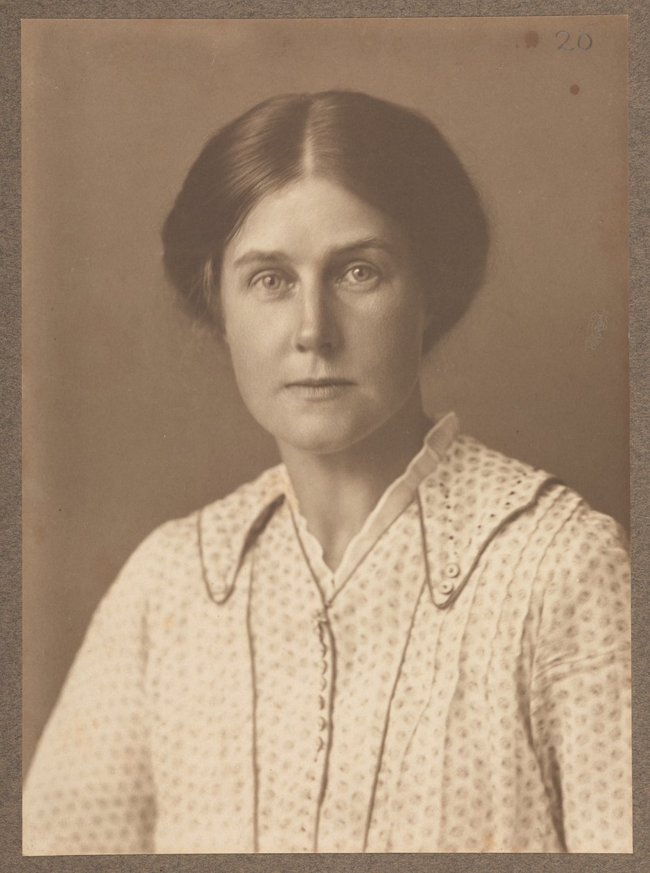 Harriet Weaver, October 1916 by English School