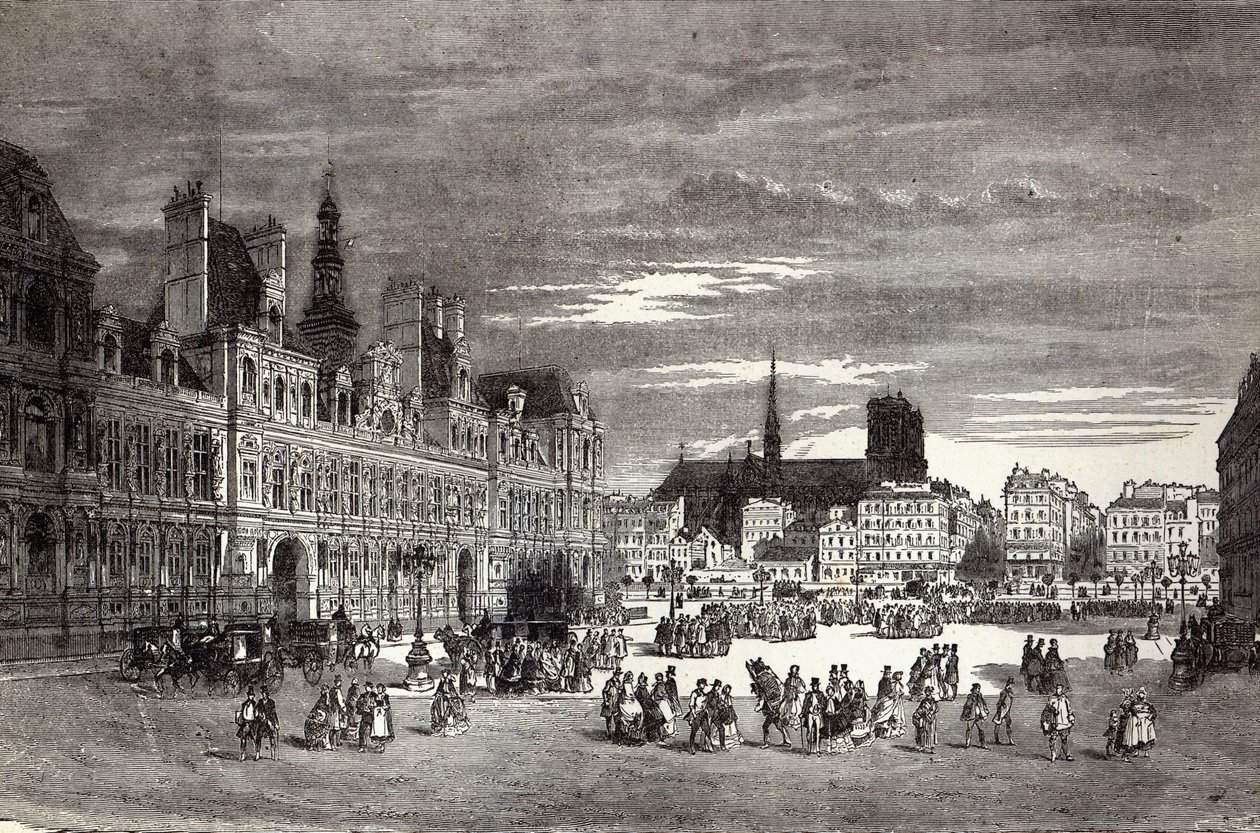 Hotel de Ville, Paris by English School