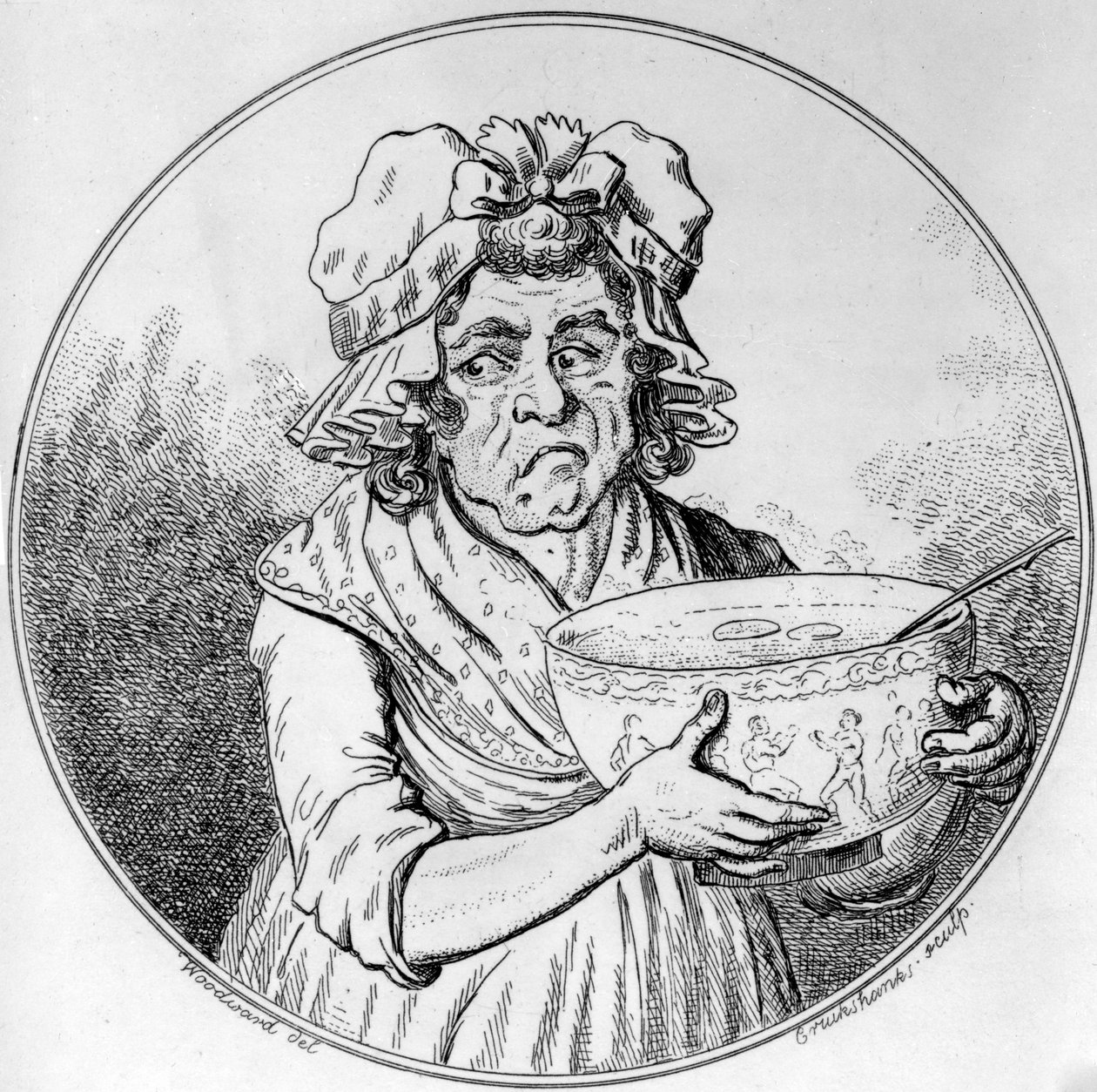 Illustration by George Moutard Woodward, Engraved by Isaak Cruickshank, Published by Allen & West, 1796 by English School