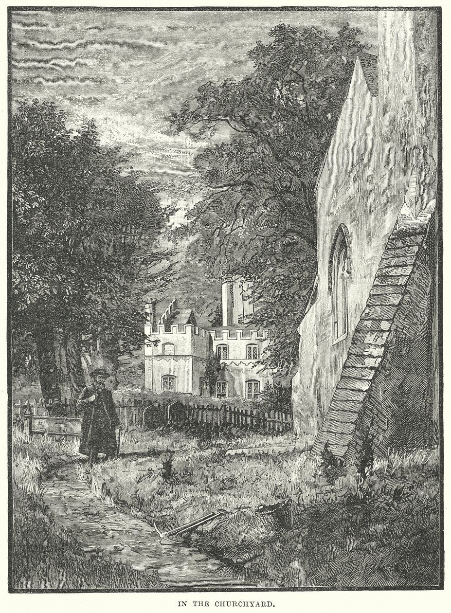 In the Churchyard by English School