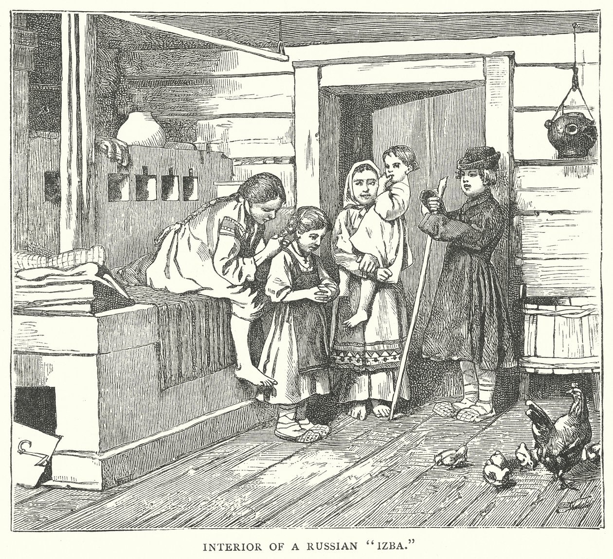 Interior of a Russian 