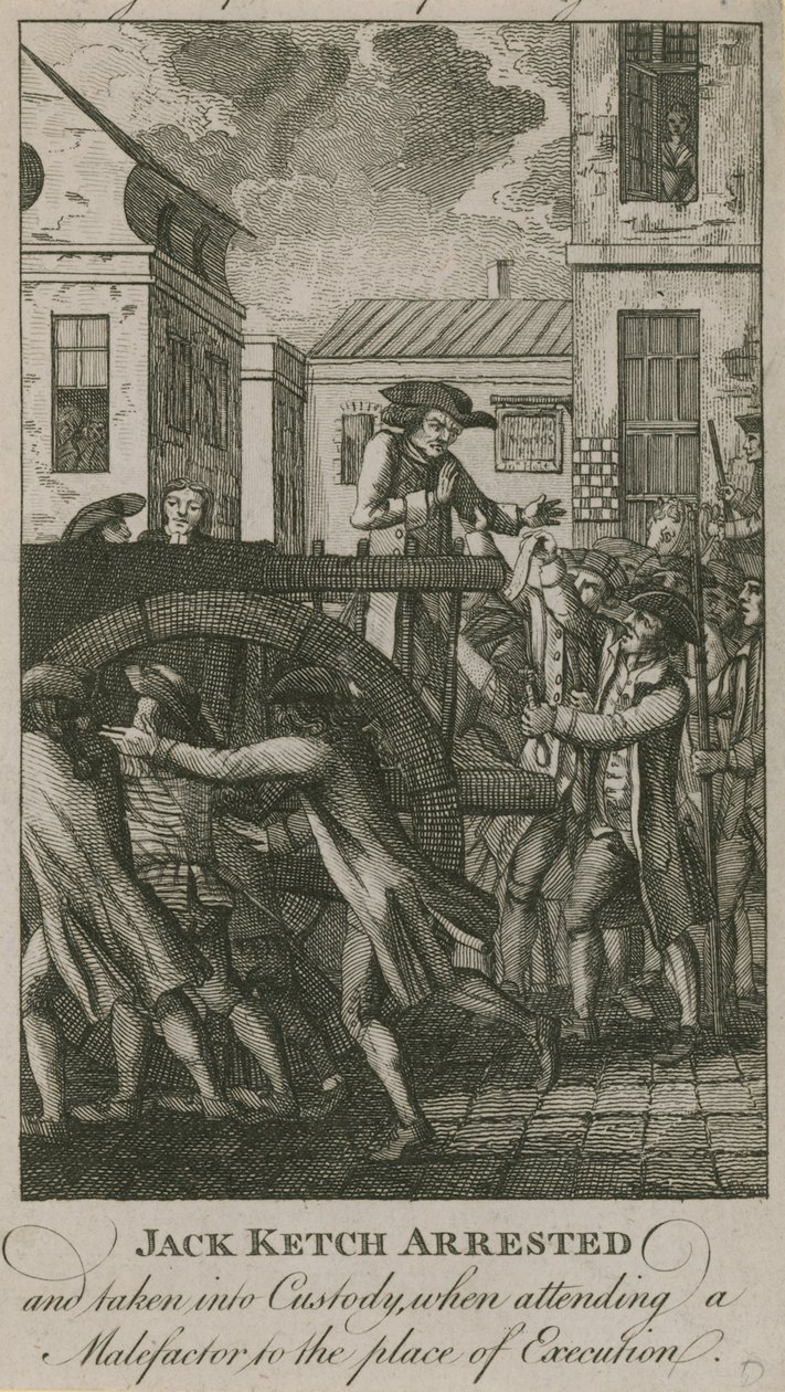 Jack Ketch Arrested and Taken into Custody by English School