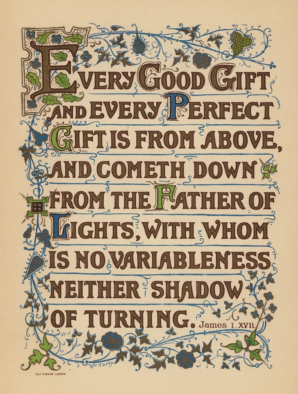 James 1:17 by English School