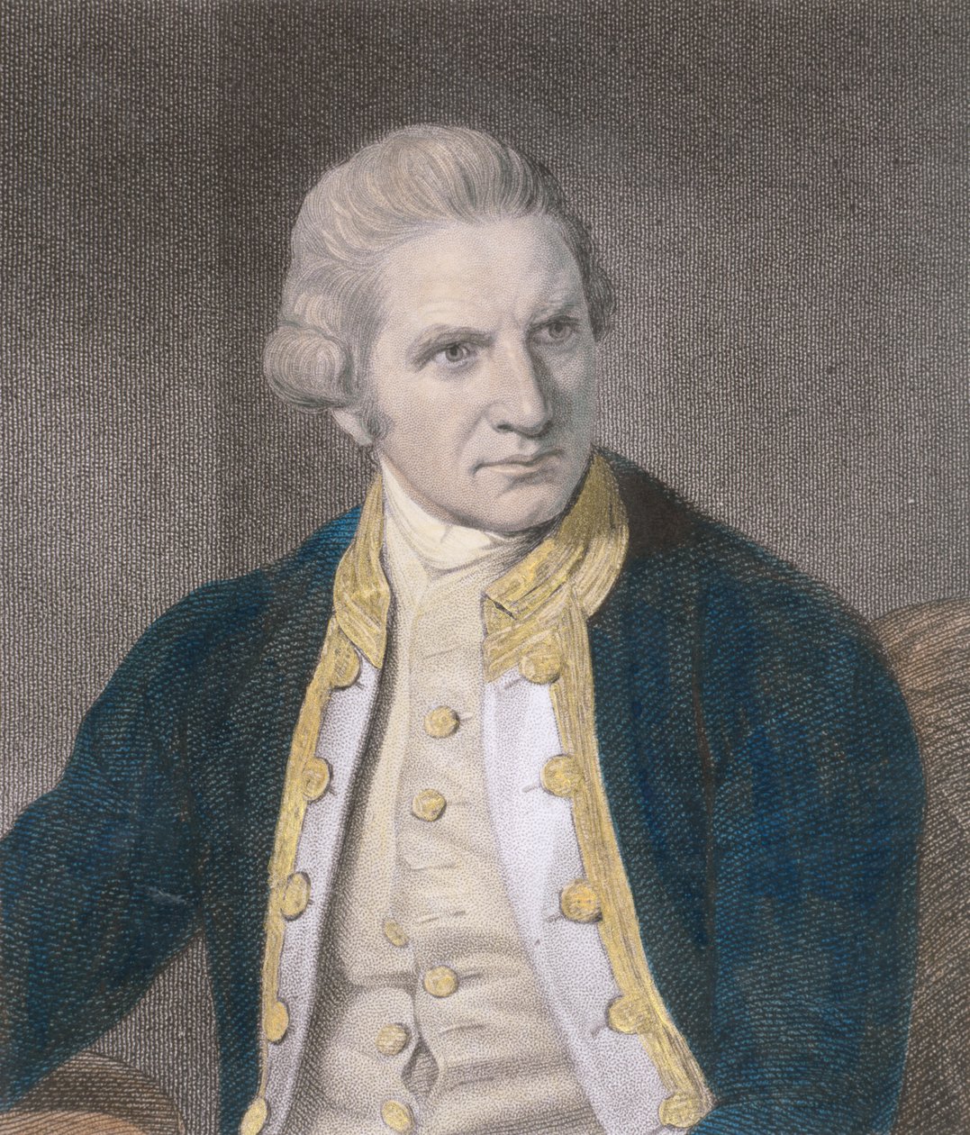James Cook (1728-79) from 'Gallery of Portraits' (published 1833 ...