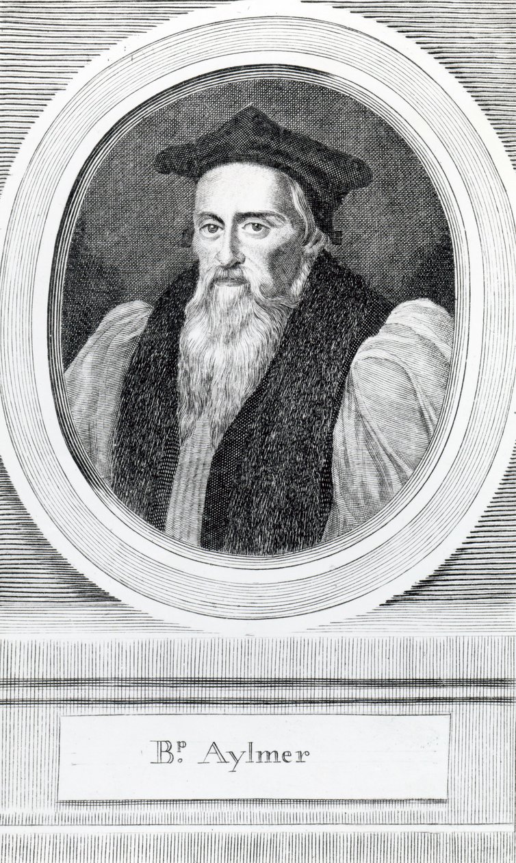 John Aylmer, Lord Bishop of London (1521-94) by English School