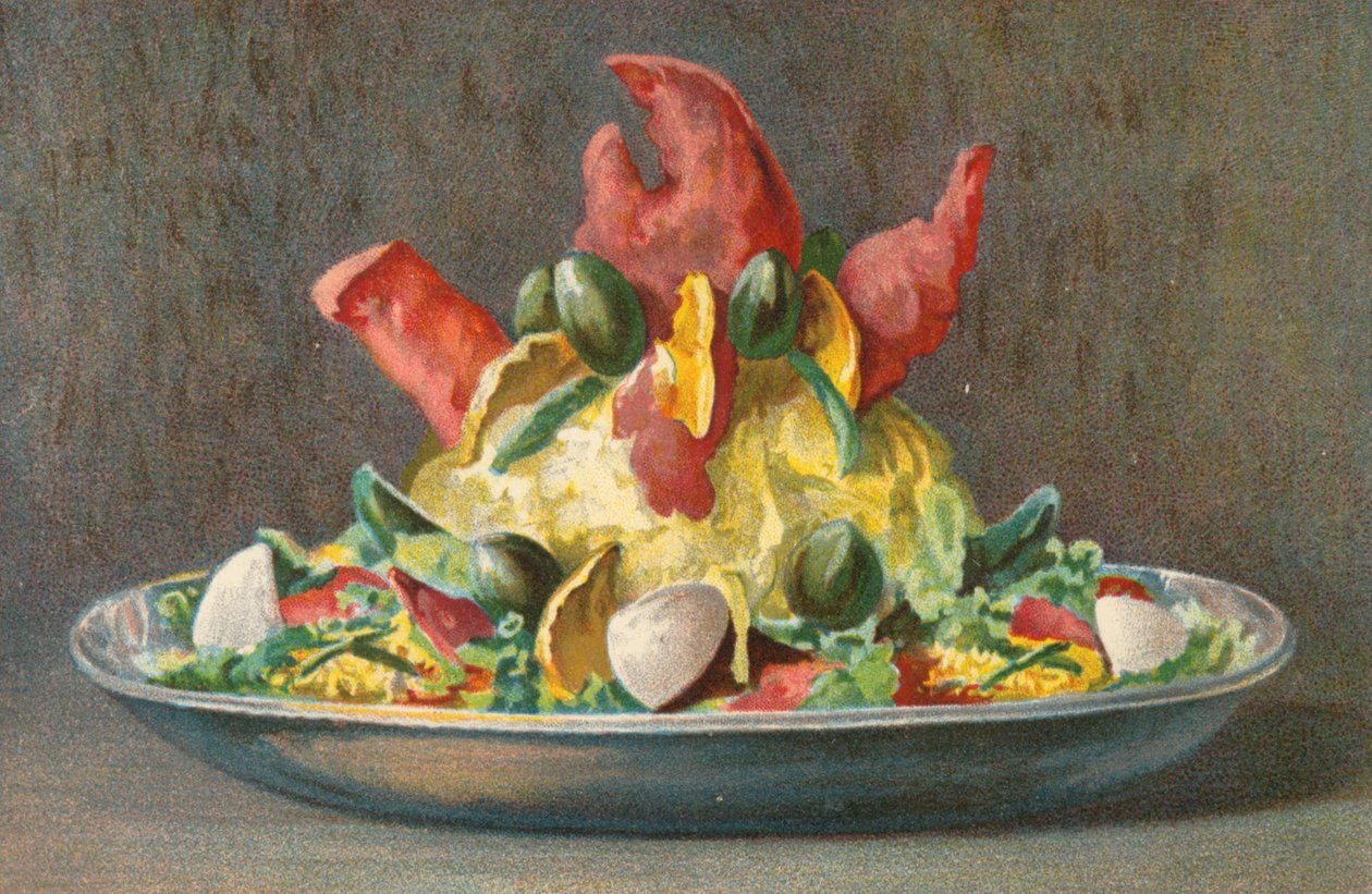 Lobster Salad Mayonnaise by English School