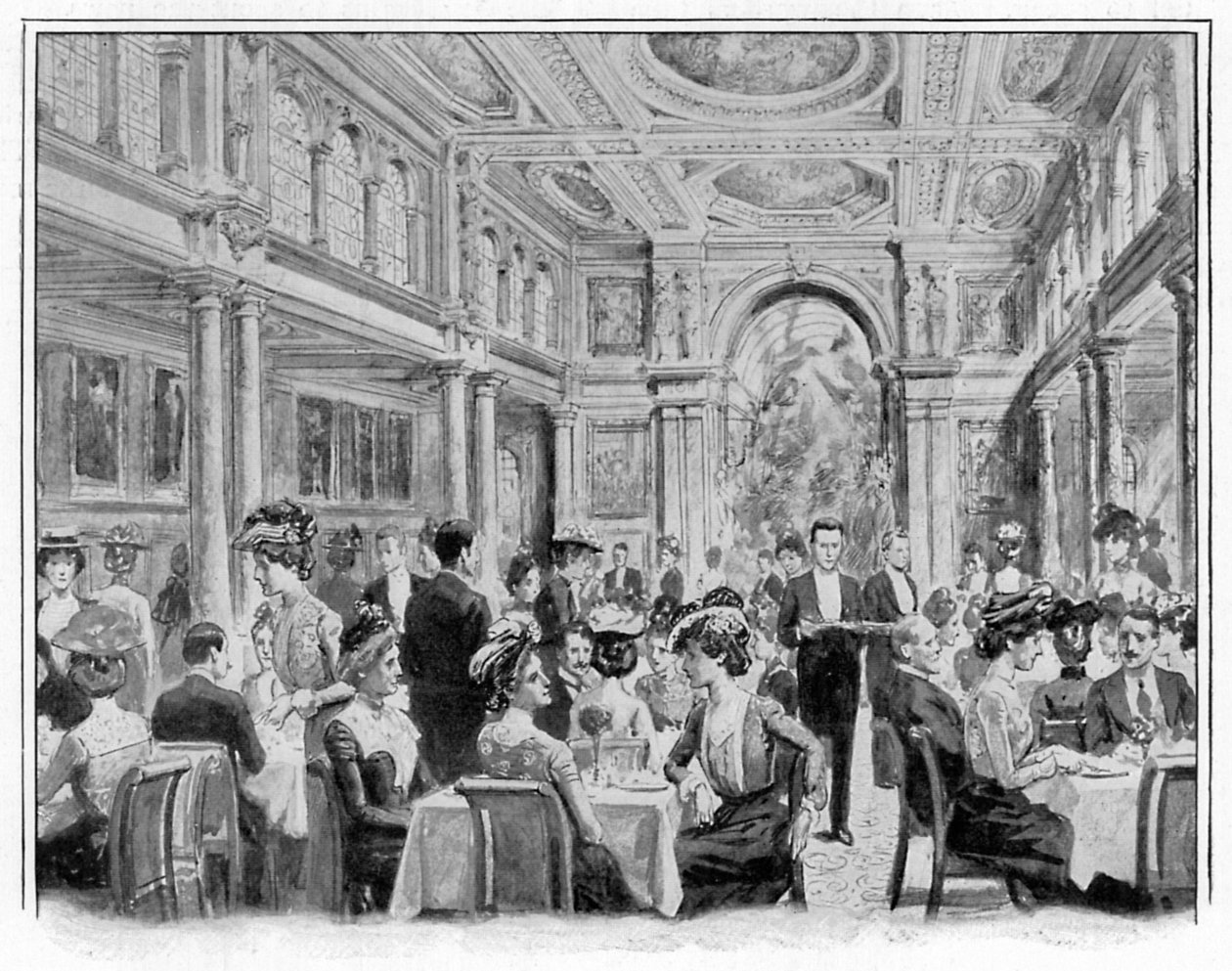 Luncheon at the Empress Club by English School