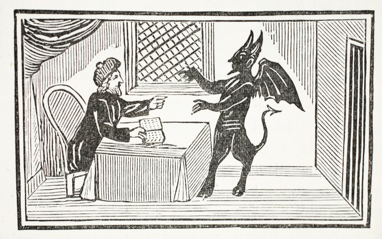 Mephistopheles comes to the Doctor