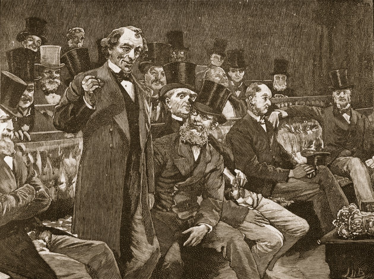 Mr Disraeli Telling the House of Commons His Story About 