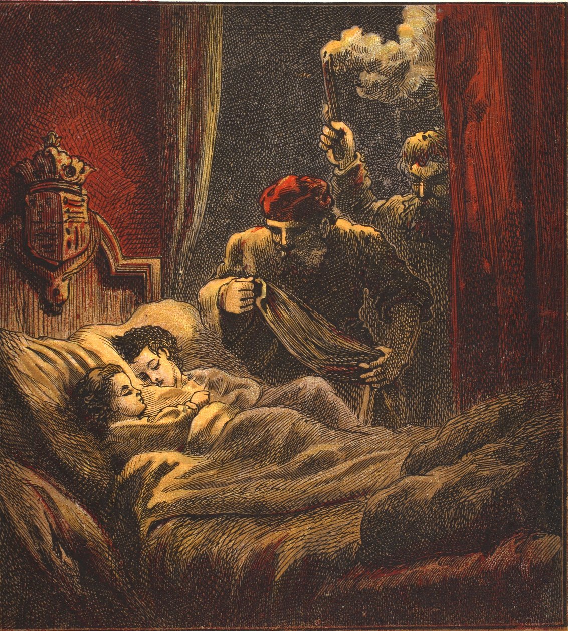 Murder of the Little Princes by English School