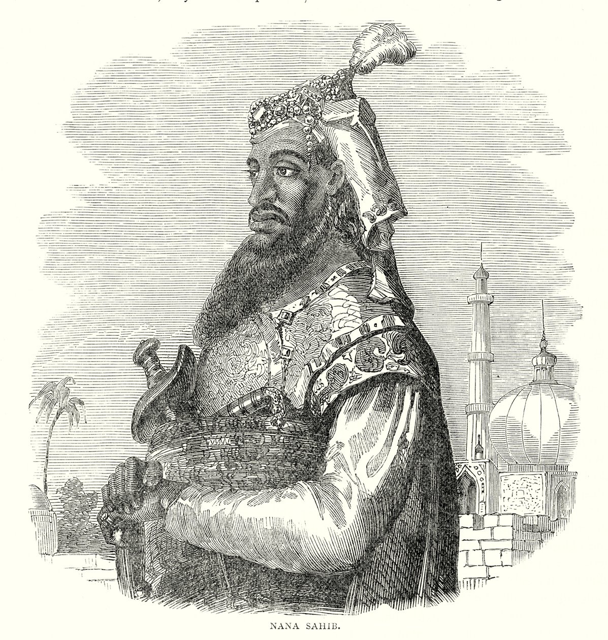 Nana Sahib by English School