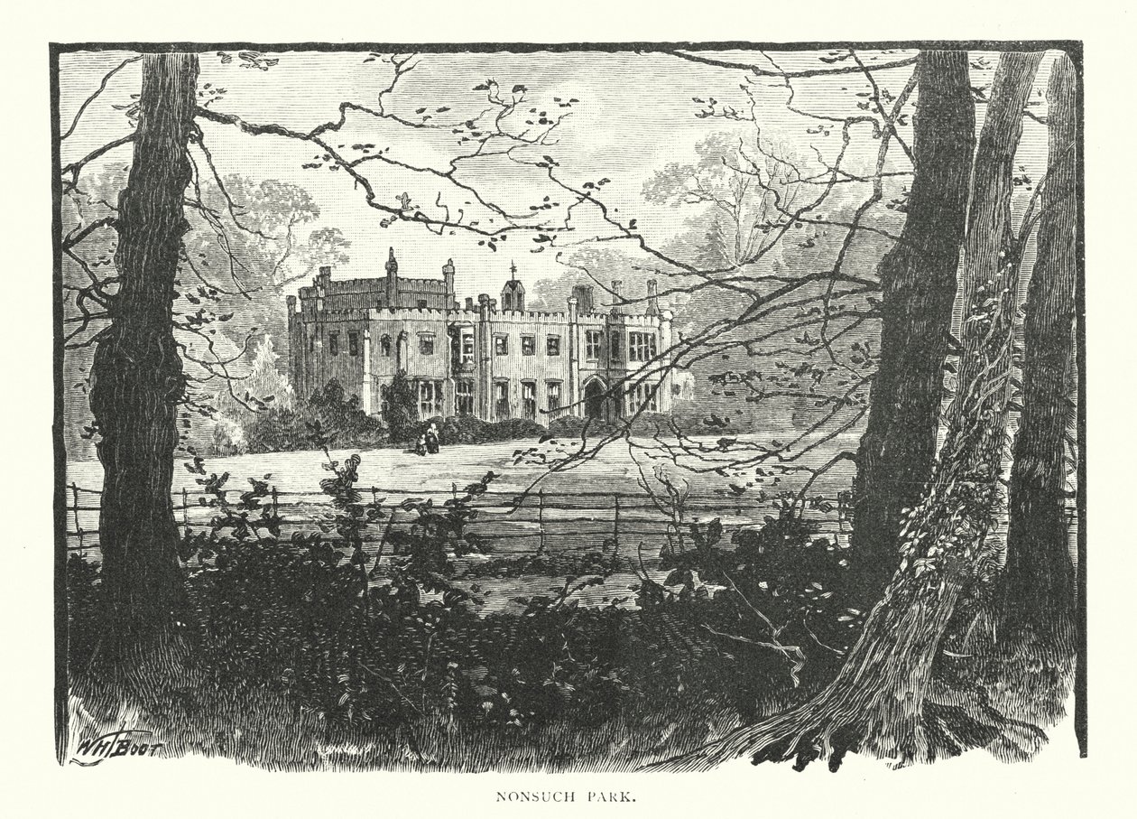 Nonsuch Park by English School