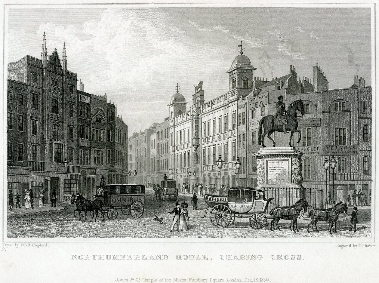 Northumberland House, Charing Cross by English School