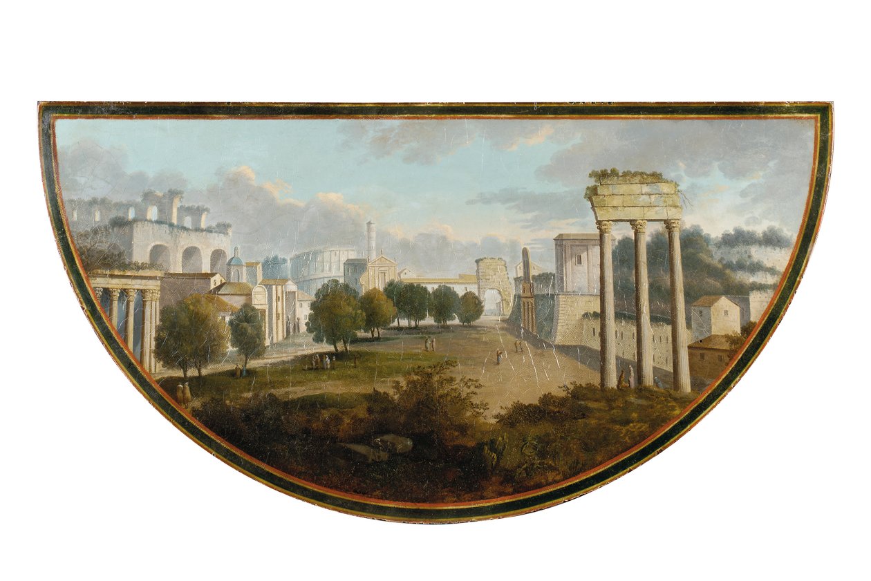 One of a pair of George III tea-tables, possibly Irish, c.1780 by English School