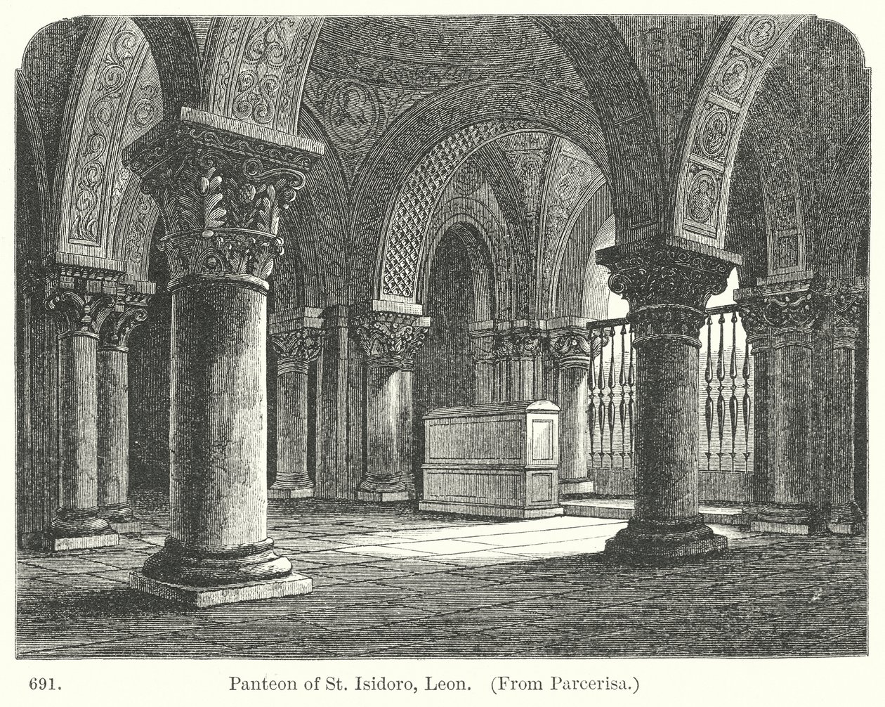 Panteon of St Isidoro, Leon by English School
