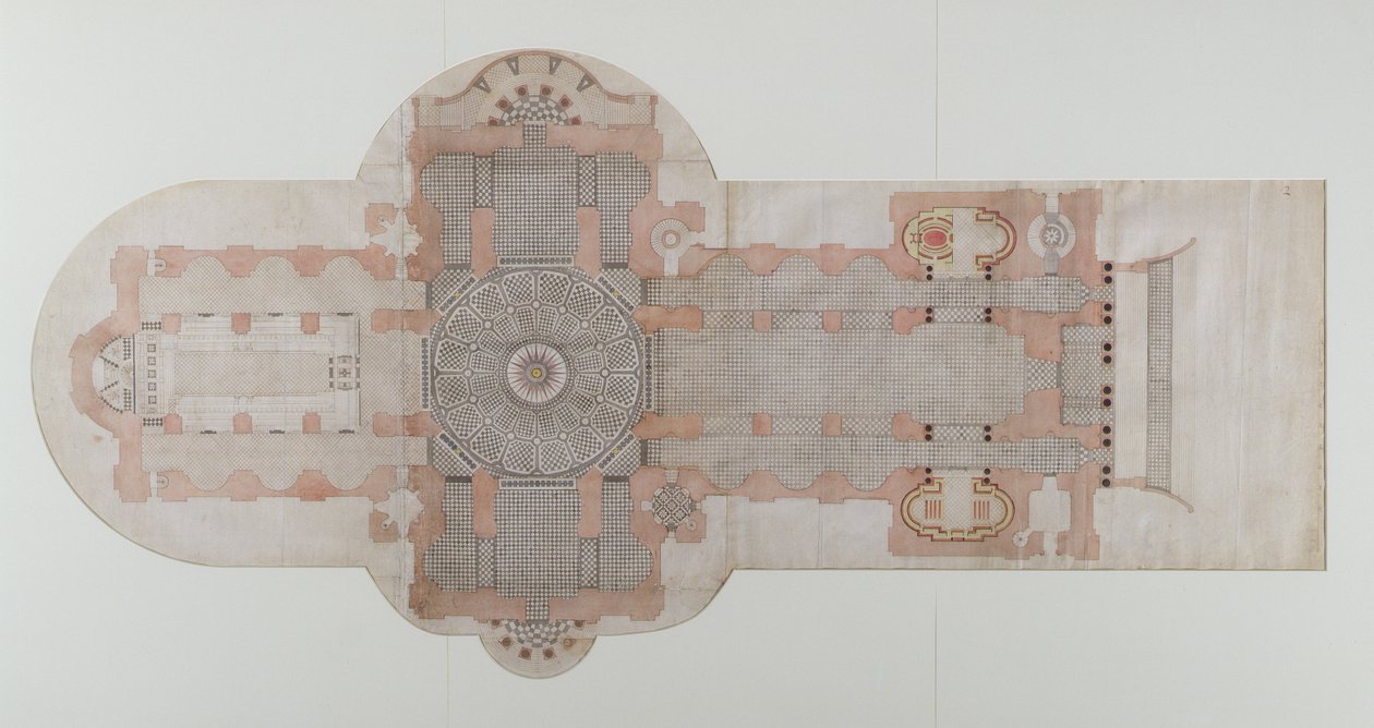 Paving plan of St. Paul
