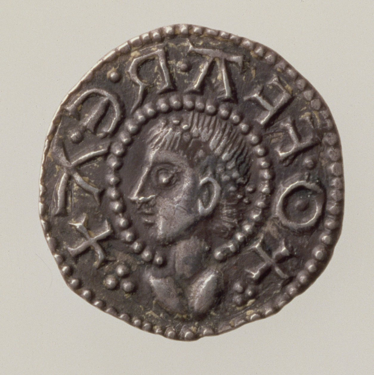 Penny of Offa, King of Mercia, 757-96 (obverse) by English School