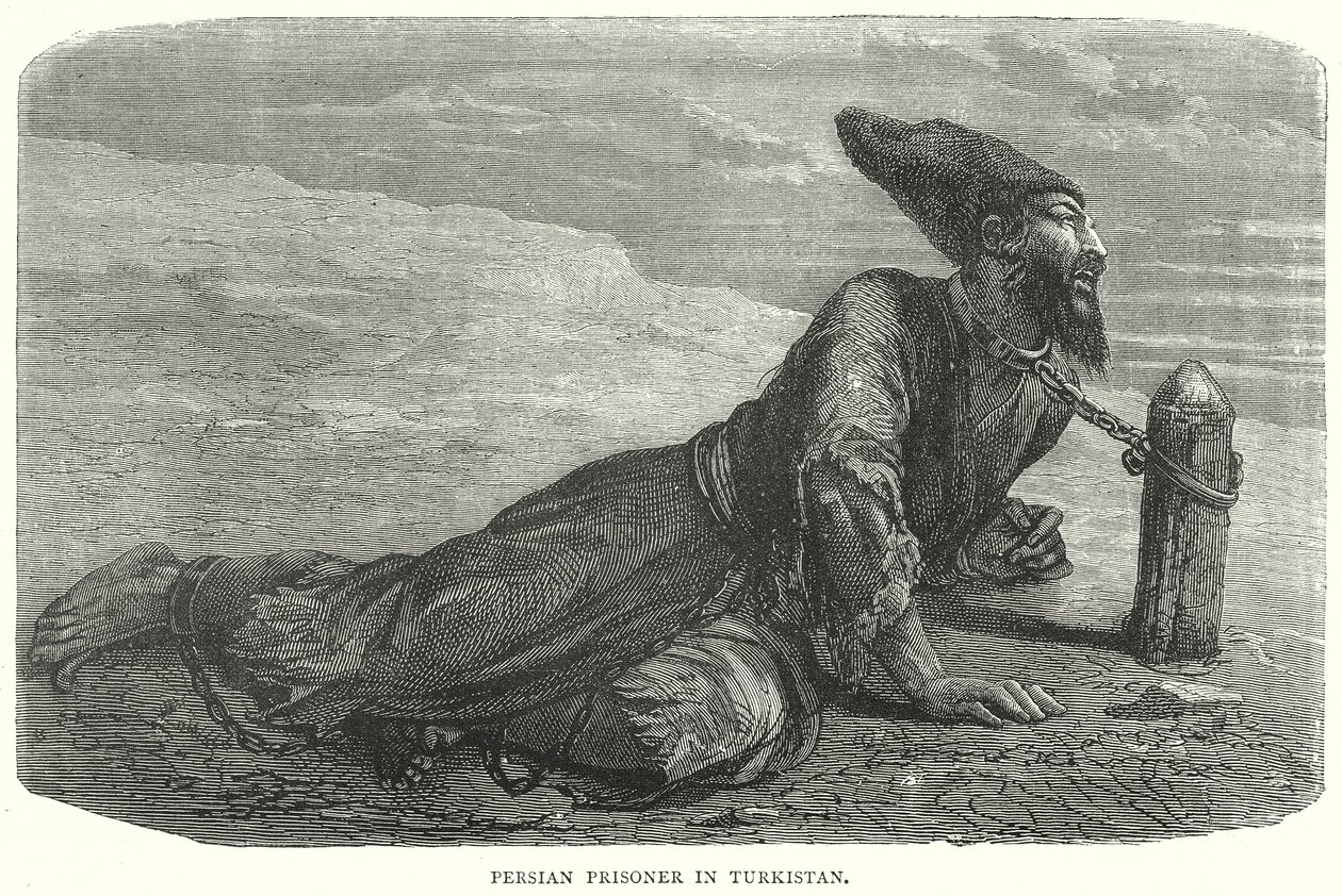 Persian Prisoner in Turkistan by English School