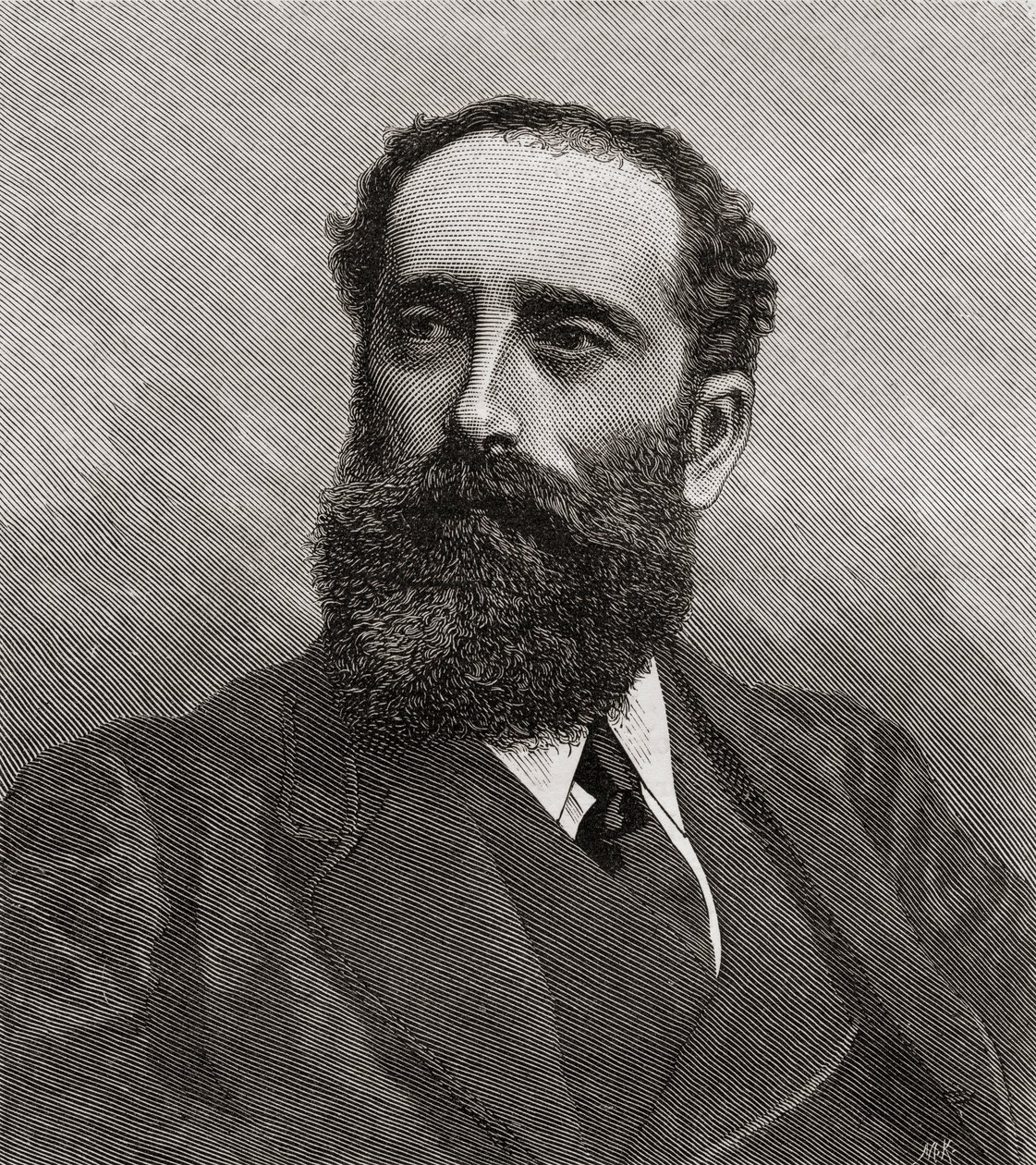 Philip Hermogenes Calderon, from The Magazine of Art, published 1878 by English School