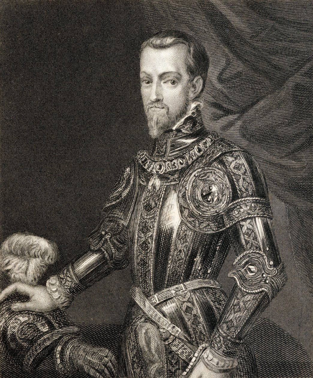 Philip II, from 'History of the Reign of Philip II', published in 1855