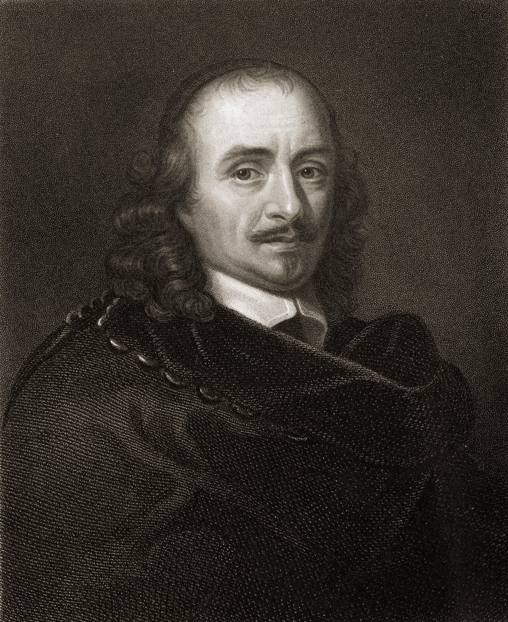 Pierre Corneille from Gallery of Portraits, published in 1833 by English School