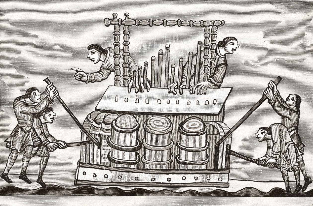 Playing the Organ, from 