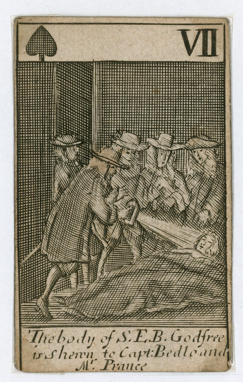 Popish Plot Playing Card by English School