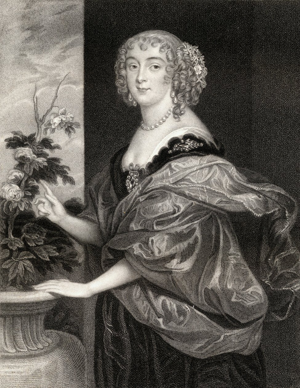 Portrait of Dorothy Sidney, Countess of Sunderland, from Lodges British Portraits, 1823 by English School