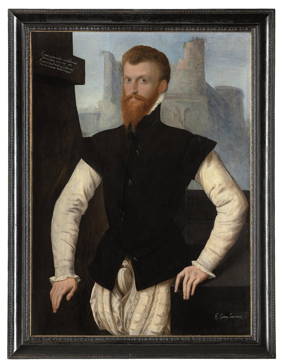 Portrait of Edward Courtenay, 1st Earl of Devon, c.1555 by English School