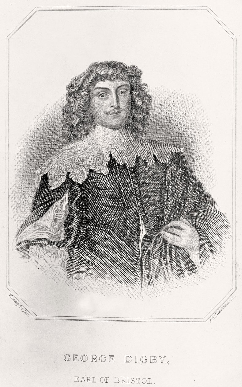 Portrait of George Digby, Earl of Bristol by English School