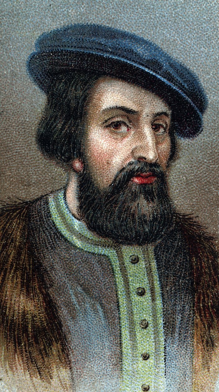 Portrait of Hernando Cortes (1485-1547) (from series 