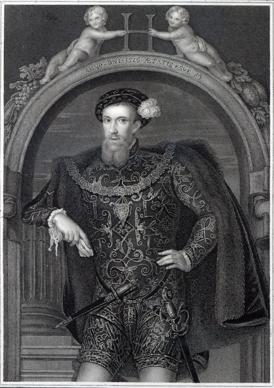 Portrait of Henry Howard (1517-47) Earl of Surrey, from 