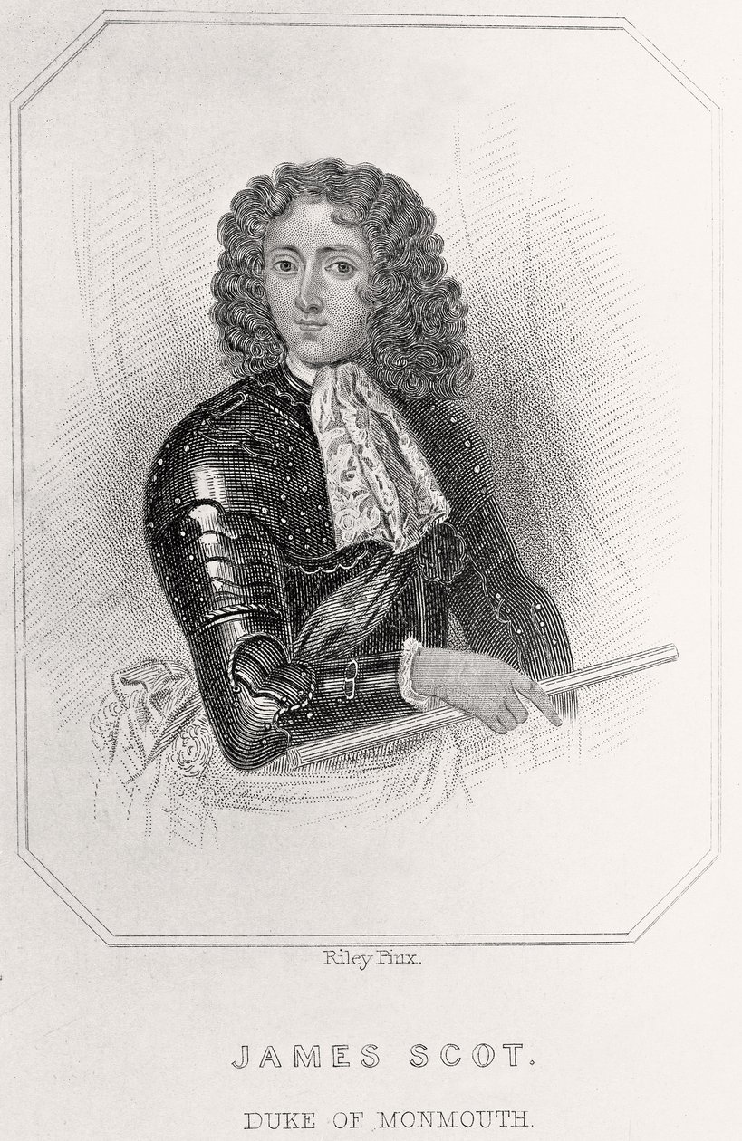 Portrait of James Scot, Duke of Monmouth by English School