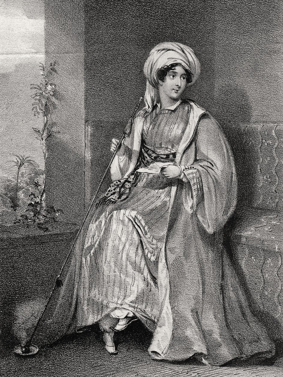 Portrait of Lady Hester Stanhope by English School