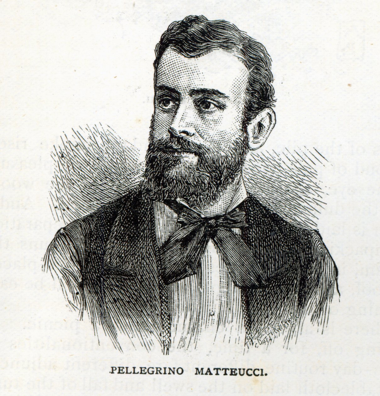 Portrait of Pellegrino Matteucci, from 