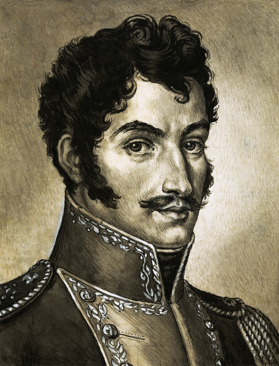 Portrait of Simon Bolivar by English School