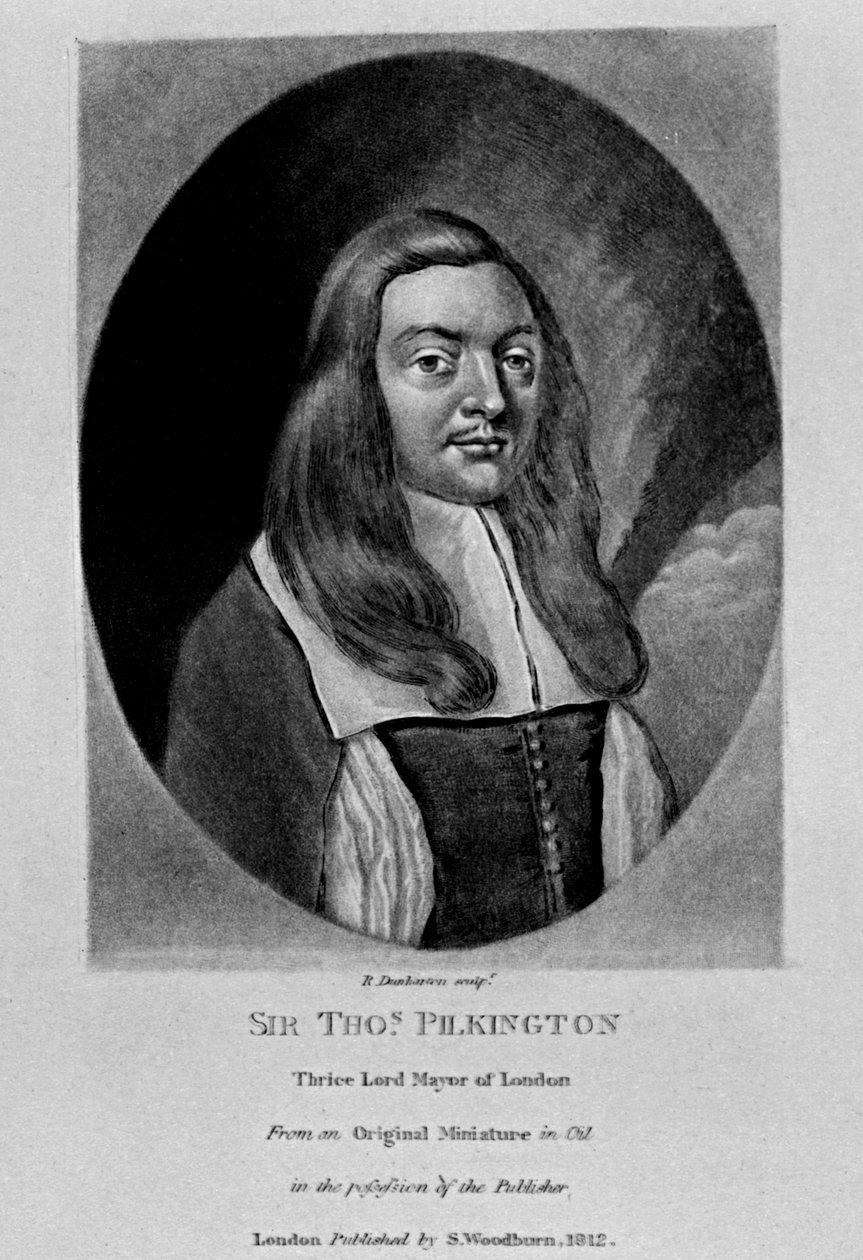 Portrait of Sir Thomas Pilkington, from 
