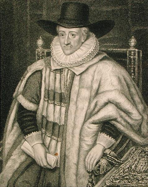 Portrait of Thomas Egerton (c.1540-1617), from 