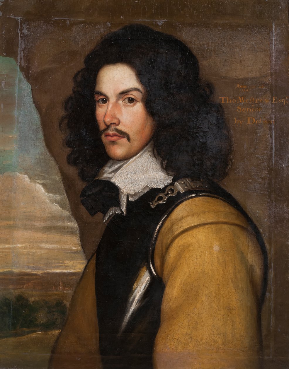 Portrait of Thomas Westrow of Twickenham, Senior, 1643 by English School