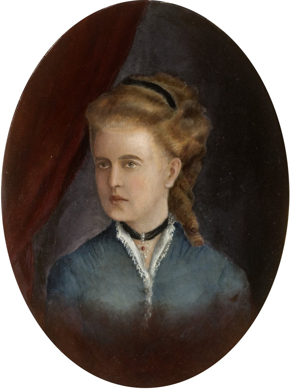 Portrait of a Young Woman by English School