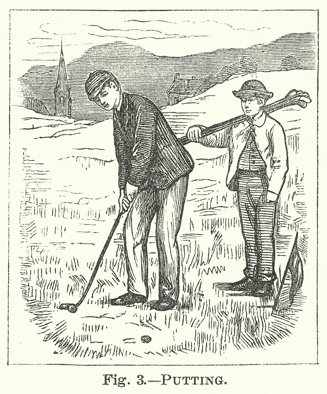 Putting by English School