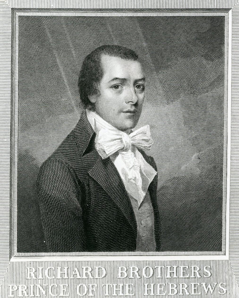 Richard Brothers (engraving) by English School