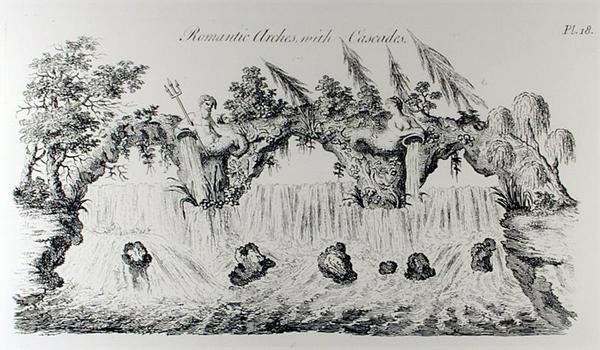 Romantic Arches with Cascades, from 
