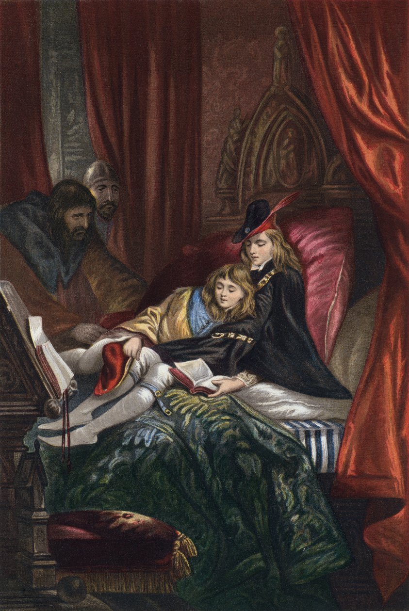 Shakespeare, King Richard the Third, Act IV, Scene 3 by English School