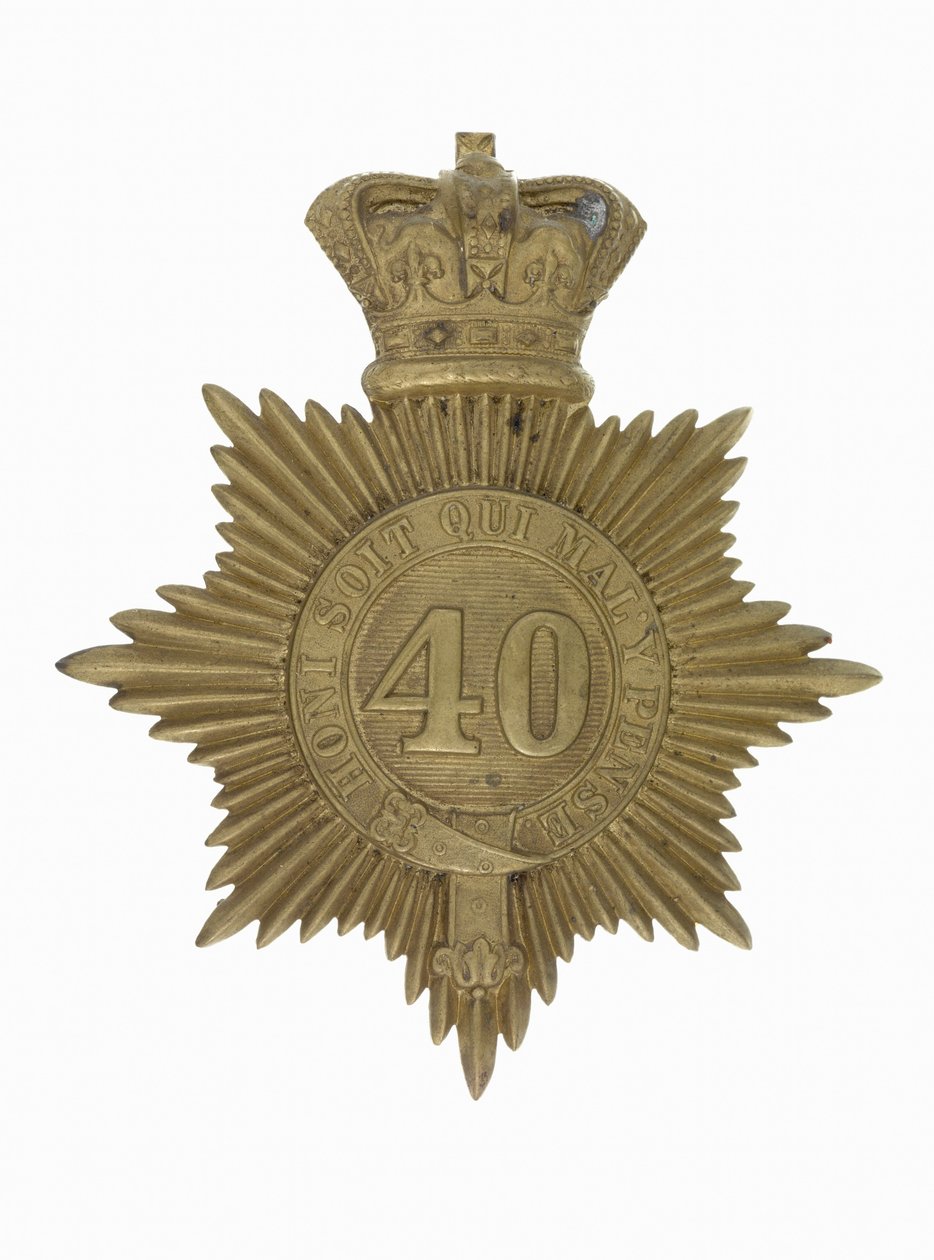 Shako Plate by English School