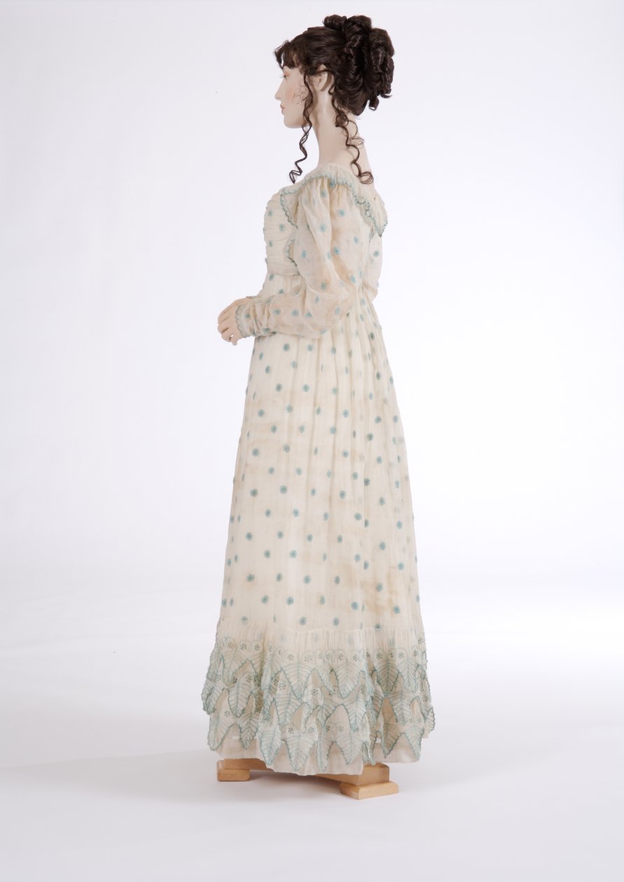 Side view of a day dress, c.1815 by English School